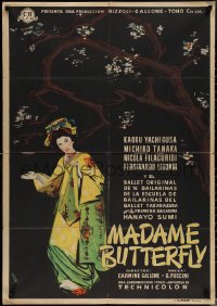 1r0304 MADAME BUTTERFLY Spanish 1956 Madama Butterfly, Kaoru Yachigusa, Japanese opera!