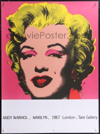 1r0206 TATE GALLERY WARHOL 22x30 English commercial poster 2000s classic Andy art of Marilyn Monroe!