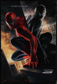 1r1383 SPIDER-MAN 3 teaser DS 1sh 2007 Sam Raimi, greatest battle within, Maguire in red/black suits!