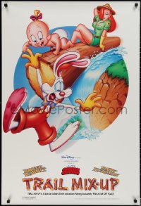 1r1450 TRAIL MIX-UP DS 1sh 1993 John Hom art Roger Rabbit, Baby Herman, Jessica Rabbit!