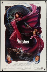 1r1485 WITCHES 1sh 1990 Nicolas Roeg, Jim Henson, Anjelica Huston, Winters fantasy art!