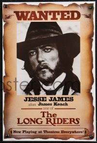 1r0174 LONG RIDERS 8 12x18 special posters 1980 Walter Hill, cool wanted posters for characters!