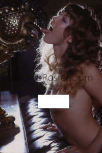 1s0621 BARBI BENTON camera original Kodachrome 35mm slide 1973 nude RISQUE by PLAYBOY photographer!