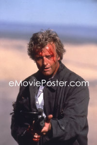 1s0591 HITCHER group of 9 35mm slides 1986 Rutger Hauer, C. Thomas Howell road rage classic!