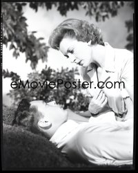 1s0107 TEA & SYMPATHY camera original 8x10 negative #2 1956 Deborah Kerr & John Kerr, unretouched!