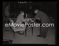 1s0179 AUDIE MURPHY camera original 4x5 negative 1949 war hero & Ralph Edwards in This Is Your Life!