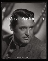 1s0025 CARY GRANT camera original 8x10 negative 1940s dashingly handsome iconic pose at Columbia!