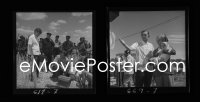 1s0218 DOCTOR ZHIVAGO 2 camera original 2.25x2.25 negatives #2 1965 David Lean Julie Christie ON LOCATION!