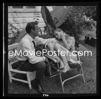 1s0232 DR. NO camera original 2.25x2.25 negative #6 1962 Connery & Andress relaxing between takes!