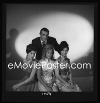 1s0235 DR. NO camera original 2.25x2.25 negative #9 1962 Sean Connery & Bond Girls, Ursula Andress!