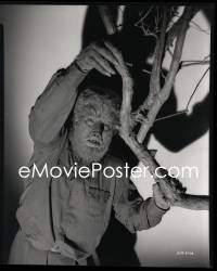 1s0004 FRANKENSTEIN MEETS THE WOLF MAN camera original 8x10 negative 1943 monster Lon Chaney Jr. c/u!