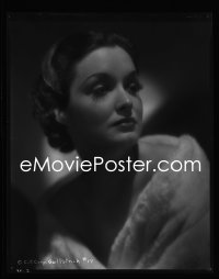 1s0049 GAIL PATRICK camera original 8x10 negative 1930s dramatic portrait at Columbia Pictures!