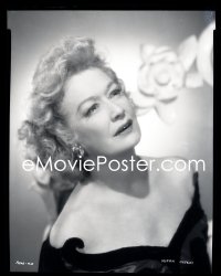 1s0088 MIRIAM HOPKINS camera original 8x10 negative 1940s head & shoulders Paramount portrait!