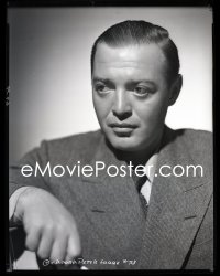 1s0094 PETER LORRE camera original 8x10 negative 1930s c/u of the horror legend at Columbia Pictures!