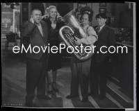 1s0170 THREE LOAN WOLVES 8x10 negative 1946 3 Stooges Moe, Larry w/tuba, Curly, very rare!