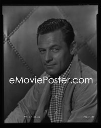 1s0111 WILLIAM HOLDEN camera original 8x10 negative 1950s Paramount portrait during his prime!