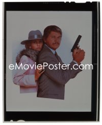 1s0484 CHARLES BRONSON group of 4 transparencies 1961 cool key art used on his movie posters!