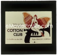 1s0490 COTTON CLUB East German 3x3 transparency 1986 Francis Ford Coppola, cool different art!