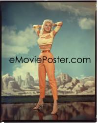 1s0324 JAYNE MANSFIELD 8x10 transparency 1960s full-length showing off her incredible figure!