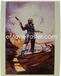 1s0330 MAD MAX 8x10 transparency 1980 George Miller classic, art of Mel Gibson from the one-sheet!
