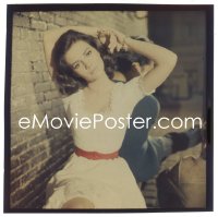 1s0476 NATALIE WOOD 2.5x2.5 transparency 1961 beautiful close up by Richard Avedon from West Side Story!