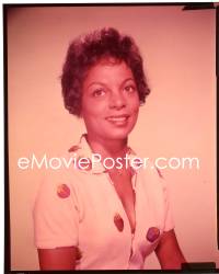 1s0282 RAISIN IN THE SUN group of 2 8x10 transparencies 1961 Gereghty portraits of pretty Ruby Dee!