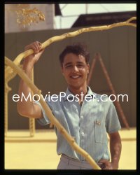 1s0447 SAL MINEO 4x5 transparency 1960s great casual portrait of the handsome young actor!