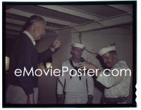 1s0383 SAND PEBBLES group of 4 4x5 color transparencies 1966 Robert Wise, Steve McQueen, off camera!