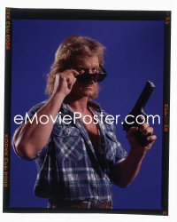 1s0485 THEY LIVE group of 4 2.5x3 camera original transparencies 1988 John Carpenter Roddy Piper Sunglasses poses!