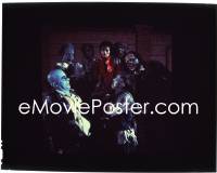 1s0343 THRILLER 8x10 transparency 1984 classic image of Michael Jackson & zombies, includes still!