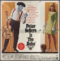 1t0166 BOBO 6sh 1967 wacky image of blue matador Peter Sellers & sexy Britt Ekland!