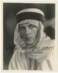 1t2141 BEAU SABREUR 8x10.25 still 1928 great close portrait of Gary Cooper in Arab garb by Richee!