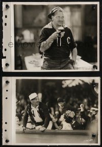 1t2447 CASEY AT THE BAT 2 8x11 key book stills 1927 New York baseball player Wallace Beery!