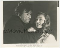1t2164 CAT & THE CANARY 8x10 key book still 1939 Paulette Goddard mauled by unrecognizeable fiend!