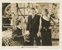 1t2335 TAXI 8.25x10 still 1932 James Cagney & sexy Loretta Young talking to man at nightclub!