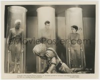 1t2341 THIS ISLAND EARTH 8x10 still 1955 alien in front of Morrow, Domergue & Reason in tubes!