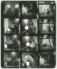 1t2349 TONIGHT FOR SURE 8.25x10 contact sheet 1961 Francis Ford Coppola, topless blondes candids!