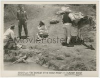 1t2351 TREASURE OF THE SIERRA MADRE 8x10.25 still 1948 Bedoya & banditos confront Humphrey Bogart!