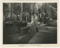 1t2366 WHITE ZOMBIE 8.25x10 still 1932 Bela Lugosi & zombies staring at Madge Bellamy & Cawthorn!
