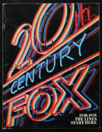 1t0267 20TH CENTURY FOX 1975 campaign book 1974 Towering Inferno, Young Frankenstein & more!