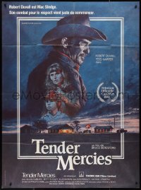 1t1778 TENDER MERCIES French 1p 1983 Bruce Beresford, Bysouth art of Best Actor Robert Duvall!