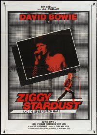 1t1595 ZIGGY STARDUST & THE SPIDERS FROM MARS Italian 1p 1984 David Bowie, Pennebaker, different!
