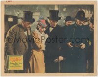 1t1117 ADVENTURES OF SHERLOCK HOLMES LC 1939 Basil Rathbone, Nigel Bruce & Ida Lupino looking down!