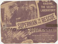 1t1098 SUPERMAN chapter 8 TC 1948 Kirk Alyn shown in costume, serial, Superman to the Rescue!