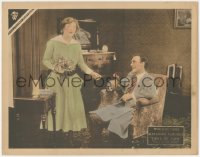 1t1343 TIDES OF FATE LC 1917 Alexandria Carlisle by Frank Holland seated with rose, ultra rare!