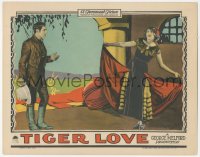 1t1344 TIGER LOVE LC 1924 Antonio Moreno is aristocrat by day, Wildcat by night, early Howard Hawks!