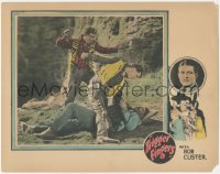 1t1349 TRIGGER FINGERS LC 1924 Bob Custer in first starring role fighting bad guys, ultra rare!