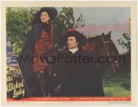1t1362 WICKED LADY LC #8 1946 close up of pretty Margaret Lockwood on horse by James Mason!