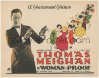 1t1110 WOMAN-PROOF TC 1923 Thomas Meighan refuses to marry even though he'd inherit a fortune, rare!