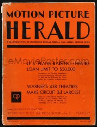 1t0065 MOTION PICTURE HERALD exhibitor magazine Apr 20, 1935 Bride of Frankenstein, Werewolf of London